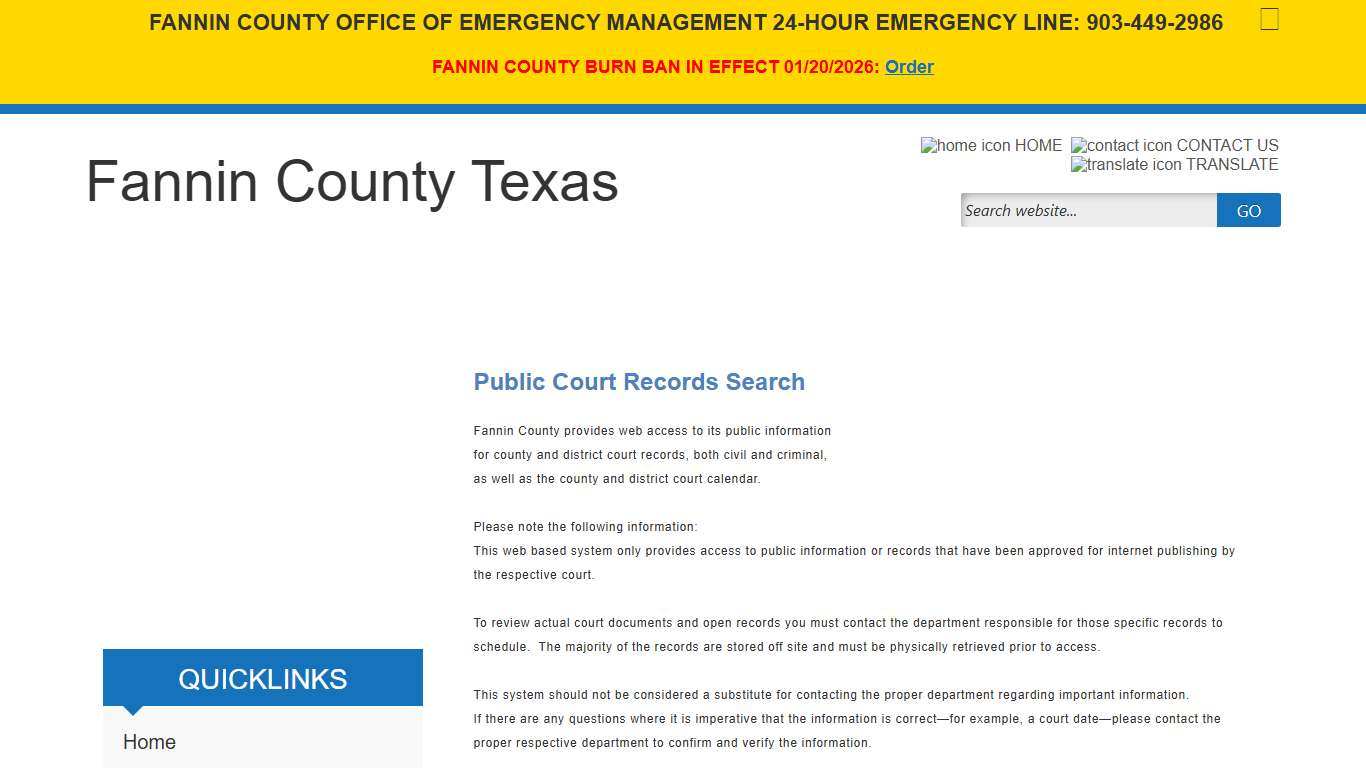 Fannin County, Texas